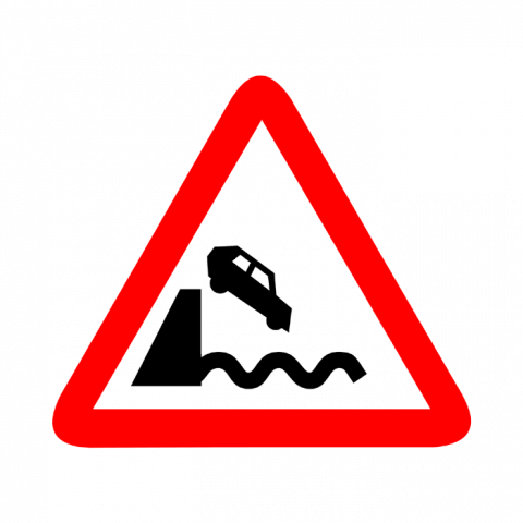 ilustracion Peligro: Muelle