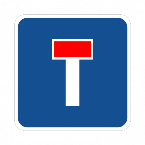 ilustracion Preseñalización de calzada sin salida (1)