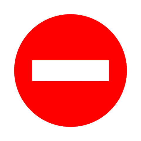 ilustracion Entrada prohibida