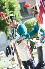 image Recreación de la Guerra de la Independencia en Segovia: Demostración de disparos de armas de las tropas españolas