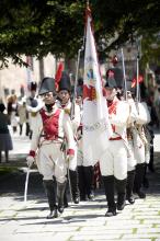 image Recreación de la Guerra de la Independencia en Segovia: Preparación para la invasión de las tropas napoleónicas y homenaje a los caídos en la guerra en el Alcázar de la ciudad