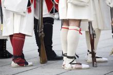 image Recreación de la Guerra de la Independencia en Segovia: Botas de civiles organizados militarmente