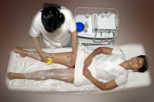 image Exfoliación mecánica: retirada del cosmético exfoliante