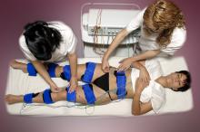 image Gimnasia pasiva: retirada de cables de electrodos