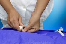 image Presoterapia: desconexión de tubos. Detalle