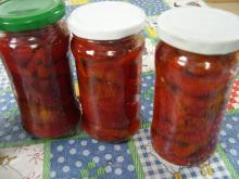 image Frascos de pimientos