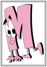 ilustracion Letra M