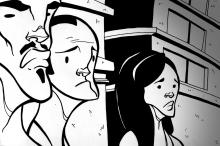 ilustracion El extranjero: Encuentro con los árabes