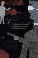 ilustracion Beltenebros: El enfrentamiento con el hombre de las gafas oscuras