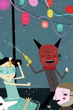 ilustracion Los cachorros: Las primeras gamberradas de Pichulita