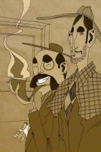 ilustracion El perro de Baskerville: De vuelta de Baker Street