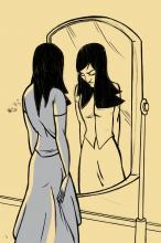 ilustracion El diario de Ana Frank: Yo misma