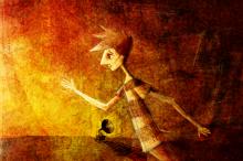 ilustracion ¡Ay, Carmela!: No me dejes