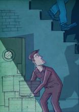 ilustracion El sueño eterno: En el garage de Joe Brody