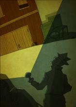 ilustracion El sueño eterno: A Marlowe se le avería el choche