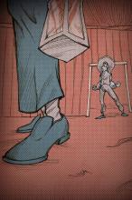 ilustracion La perla: El médico