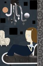 ilustracion Nada: La primera noche en la tenebrosa casa de la calle de Aribau