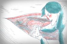 ilustracion Moby-Dick: Stubb