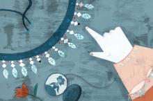 ilustracion Los tres mosqueteros: La falta de dos de los herretes