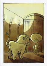 ilustracion La historia interminable: En casa de Graógraman