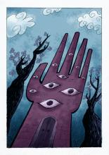 ilustracion La historia interminable: El castillo de Horok