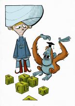 ilustracion La historia interminable: Árgax y la ciudad de los Antiguos Emperadores