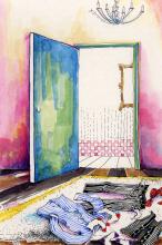 ilustracion El extraño caso del doctor Jekyll y el señor Hyde: La habitación de Hyde tras el asesinato de sir Danvers Carew