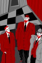 ilustracion La metamorfosis: La llegada de los tres nuevos huéspedes