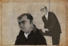 ilustracion A sangre fría: Dewey interroga a Dick