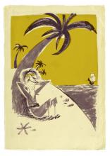 ilustracion La isla del tesoro: Ben Gunn cuenta su historia