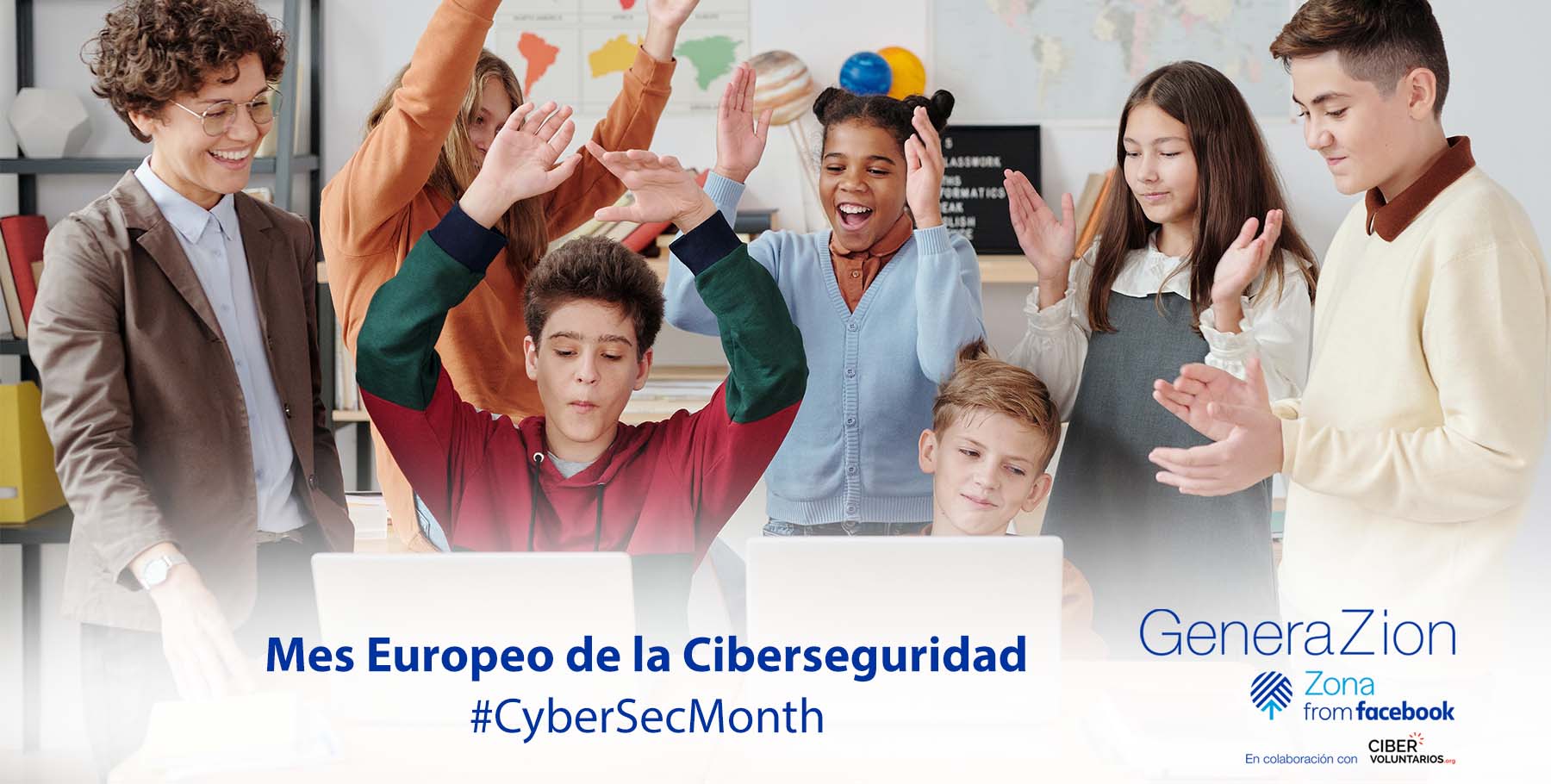 ¡Celebra con Cibervoluntarios el Mes Europeo de la Ciberseguridad! 