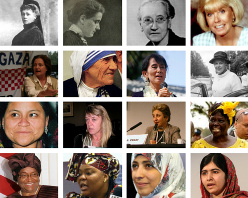 Caza del tesoro: Mujeres Nobel de la Paz